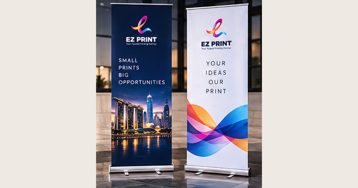 Suntec City Event Pull-Up Banners and Exhibition Displays