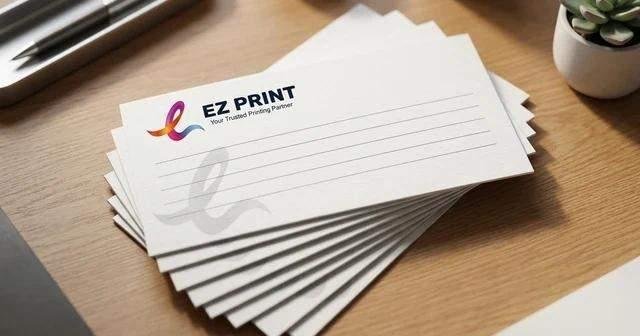 Priority commercial print run materials ready for urgent job dispatch.