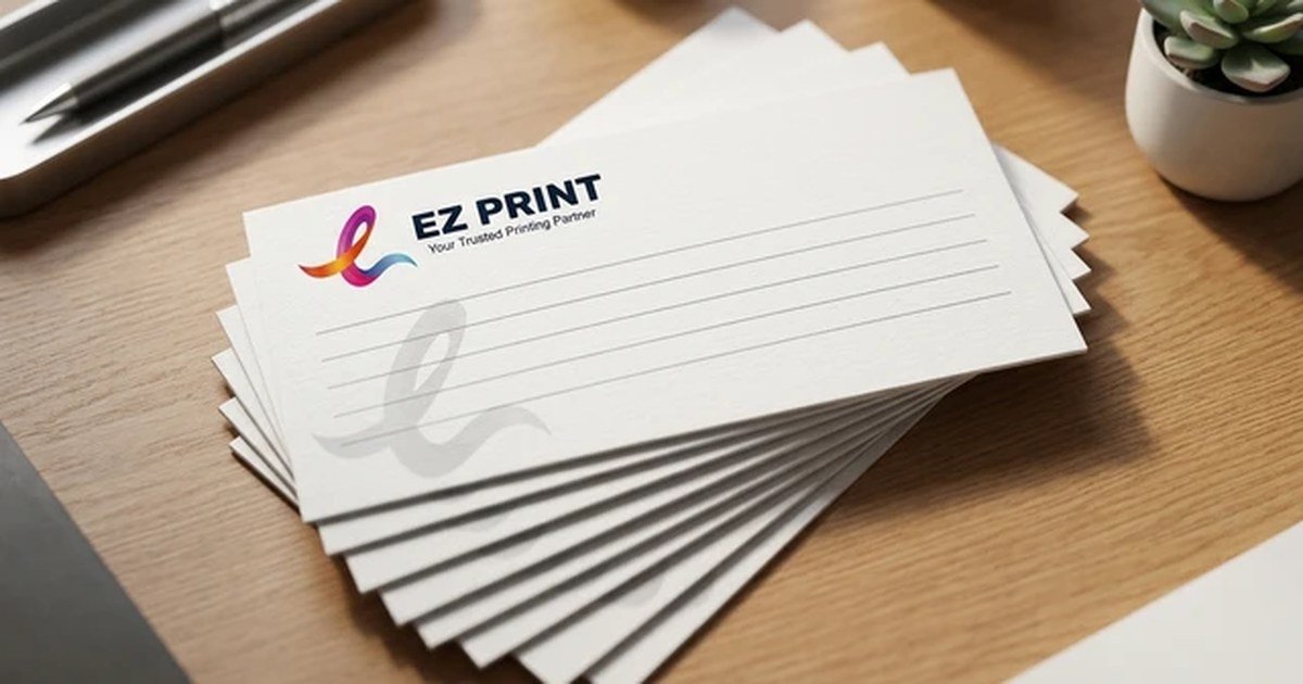 Priority commercial print run materials ready for urgent job dispatch.