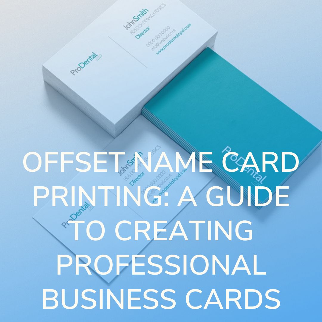 The Professional's Guide to Business Card Stock